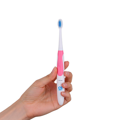 Зубная щетка звуковая CS Medica CS-161 розовая