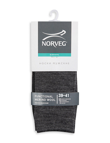Носки мужские Norveg Functional Merino Wool (ИМ)