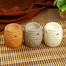 Аромалампа керамика Текстура МИКС 8*6,5*6,5 см