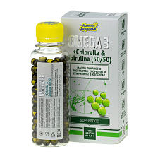 Масло льняное "Компас Здоровья" со спирулиной и хлореллой 54гр