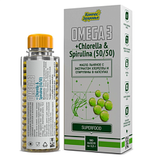 Масло льняное "Компас Здоровья" с хлореллой в капсулах 54гр