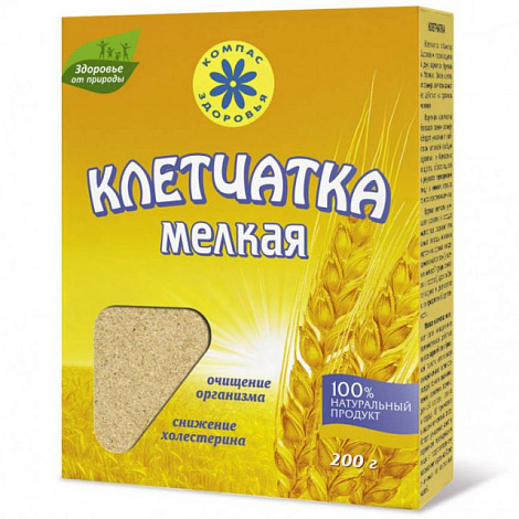Клетчатка пшеничная мелкая 200г