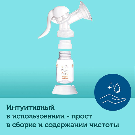 Молокоотсос КАНПОЛ ручной с принадлежностями 