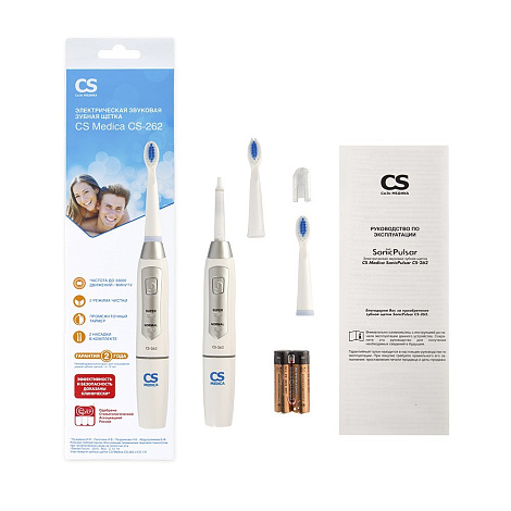 Зубная щетка звуковая электрическая CS Medica Sonic Pulsar CS-262