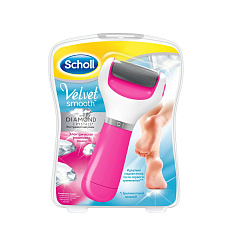Пилка электрическая роликовая Scholl Velvet smooth с экстражестким роликом