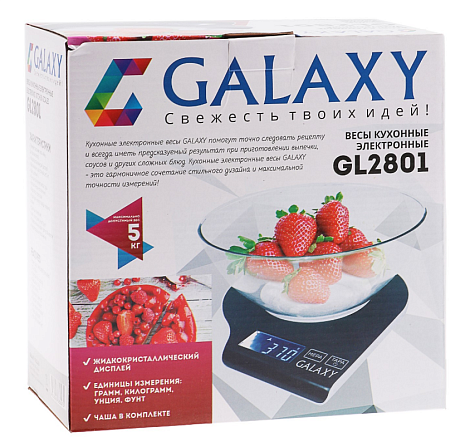Весы GALAXY кухонные GL-2801