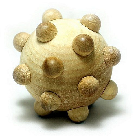 Шар массажный с шипами МА 5207