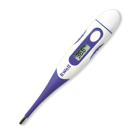 Термометр медицинский электронный B.Well WT-04 standart гибкий 30 сек