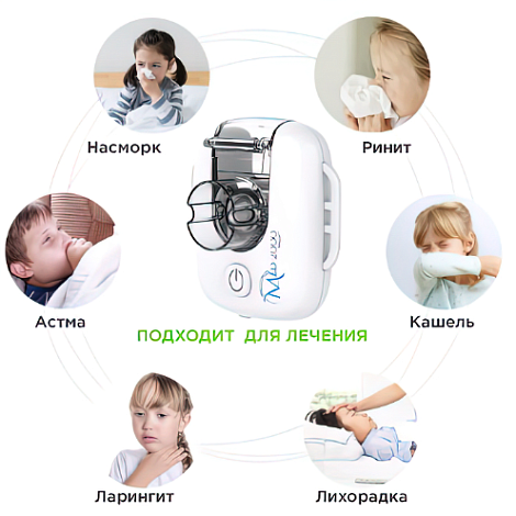 Ингалятор портативный MED-2000 RUS мод. AIR MASK 
