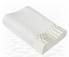 Ортопедическая подушка массажная для подростков из латекса Т.705 (ТОП-205)
