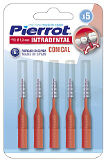 Межзубные ершики Pierrot Conical Interdental (1.3mm) 5 штук 8411732080840