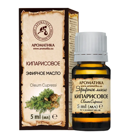 Масло эфирное Кипарис, 5мл
