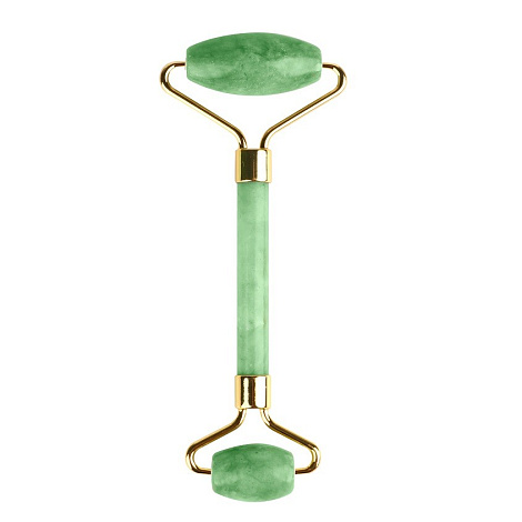 Массажер для лица Gezatone AMG330 роликовый двусторонний из натурального нефрита