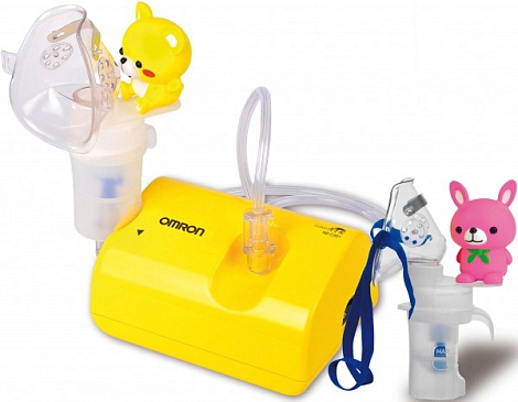 Ингалятор компрессорный OMRON NE-C24 Kids желтый