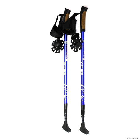 Палки для скандинавской ходьбы Star Walker (телескопические)
