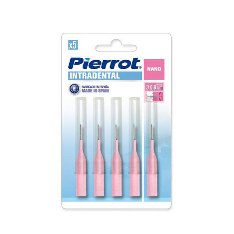 Межзубные ёршики Pierrot Nano Interdental (0.8 мм) 8411732080826