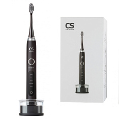 Зубная щетка CS Medica CS-333-BK электрическая звуковая цв. черный