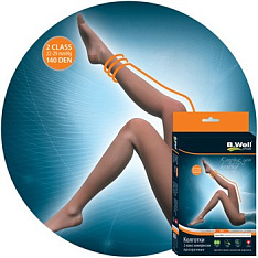 Колготки компрессионные прозрачныеB.Well rehab MED, 2 класс компрессии (ИМ)