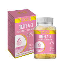 Омега-3 35% OVIE коэнзим Q10 с коллагеном капс.700мг  №60