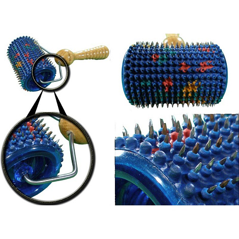 Аппликатор Ляпко Валик "Универсальный" шаг игл 3,5 мм; D = 51 мм; ш = 72 мм