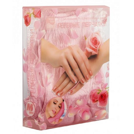 Перчатки Beauty Style гелевые увлажняющие с экстрактом розы