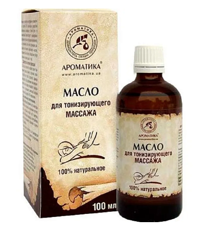 Масло массажное для тонизирующего массажа 100мл