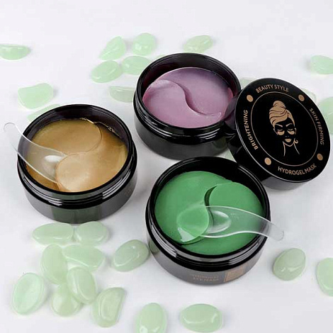 Патчи для глаз омоложивающие с биопланктоном и пептидным комплексом Beauty Style 