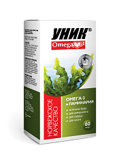 Омега-3 и ламинария капс. №60