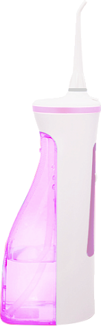 Ирригатор Ecovel FL-V17 увеличенный бак, литиевый аккумулятор, розовый, голубой, серый