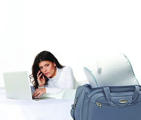 Подушка ортопедическая TRELAX для путешествий, П07 RESPECTA COMPACT, 38х30