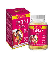 Омега-3 35% OVIE для всей семьи капс 550мг №90