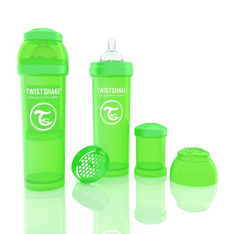 Антиколиковая бутылочка Twistshake для кормления 330 мл (ИМ)