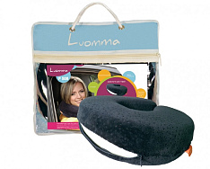 Подушка ортопедическая Luomma с эффектом памяти для путешествий Lum F-508