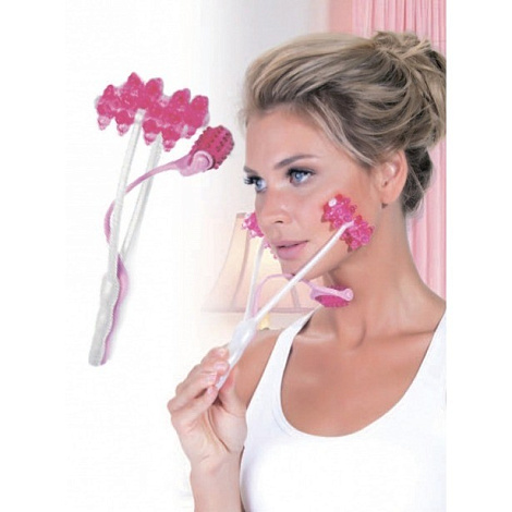 Массажер для лица роликовый "Молодость ПРО"