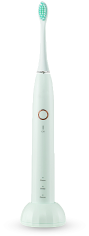 Зубная щетка Ecovel FL-A18 розовая, зеленая, зарядный чехол в комплекте