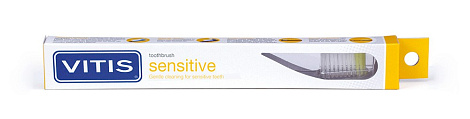 Зубная щетка Vitis Sensitive в твердой упаковке