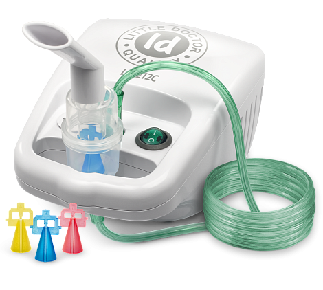 Ингалятор компрессорный Little Doctor модель LD-212С цв. белый