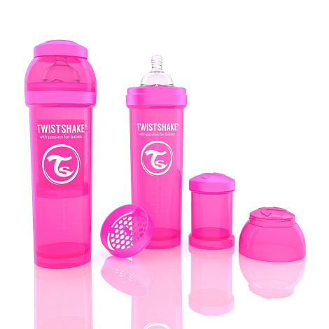 Антиколиковая бутылочка Twistshake для кормления 330 мл (ИМ)
