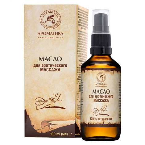 Масло массажное для эротического массажа  100мл