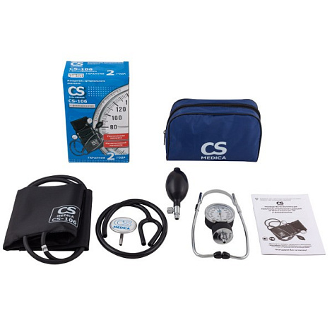 Тонометр механический CS Medica CS-106 с фонендоскопом