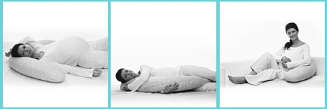 Подушка TRELAX  BANANA многофункциональная  для беременных, кормящих и младенцев 