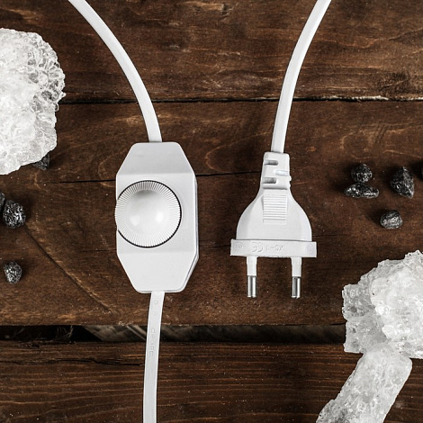 Соляной светильник "Корзина" малая Пузыри 1.4кг гималайская соль