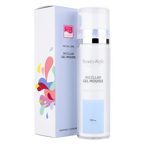 Гель-мусс мицеллярный Cleansing universal для всех типов кожи Beauty Style 120мл