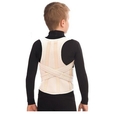 Т-1773 Реклинатор ортопедический ТРИВЕС Т-1773 детский корректор осанки 2 ребра жес. (ИМ)