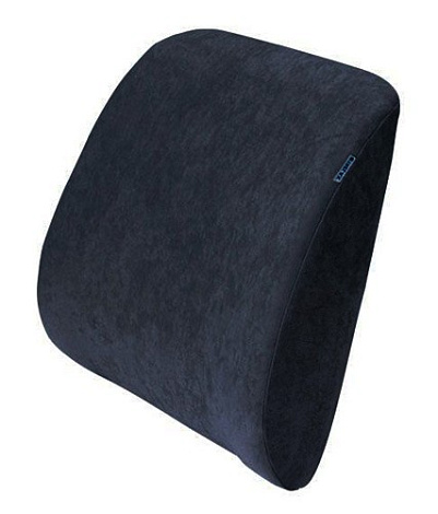 Подушка ортопедическая TRELAX под спину,  арт.П04 SPECTRA, 37х33х9 см, черный