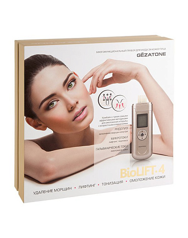 Массажер для лица Gezatone Biolift m708 для микротоковой терапии
