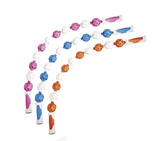 Массажер-роллер для тела с двумя ручками М-421