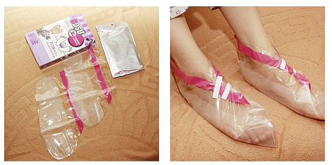 Носочки педикюрные японские  (2 пары) (ИМ)