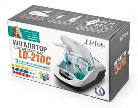 Ингалятор компрессорный Little Doctor модель LD-210C
