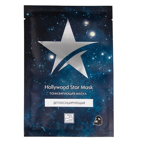 Маска детоксицирующая тонизирующая Hollywood Star 30гр Beauty Style